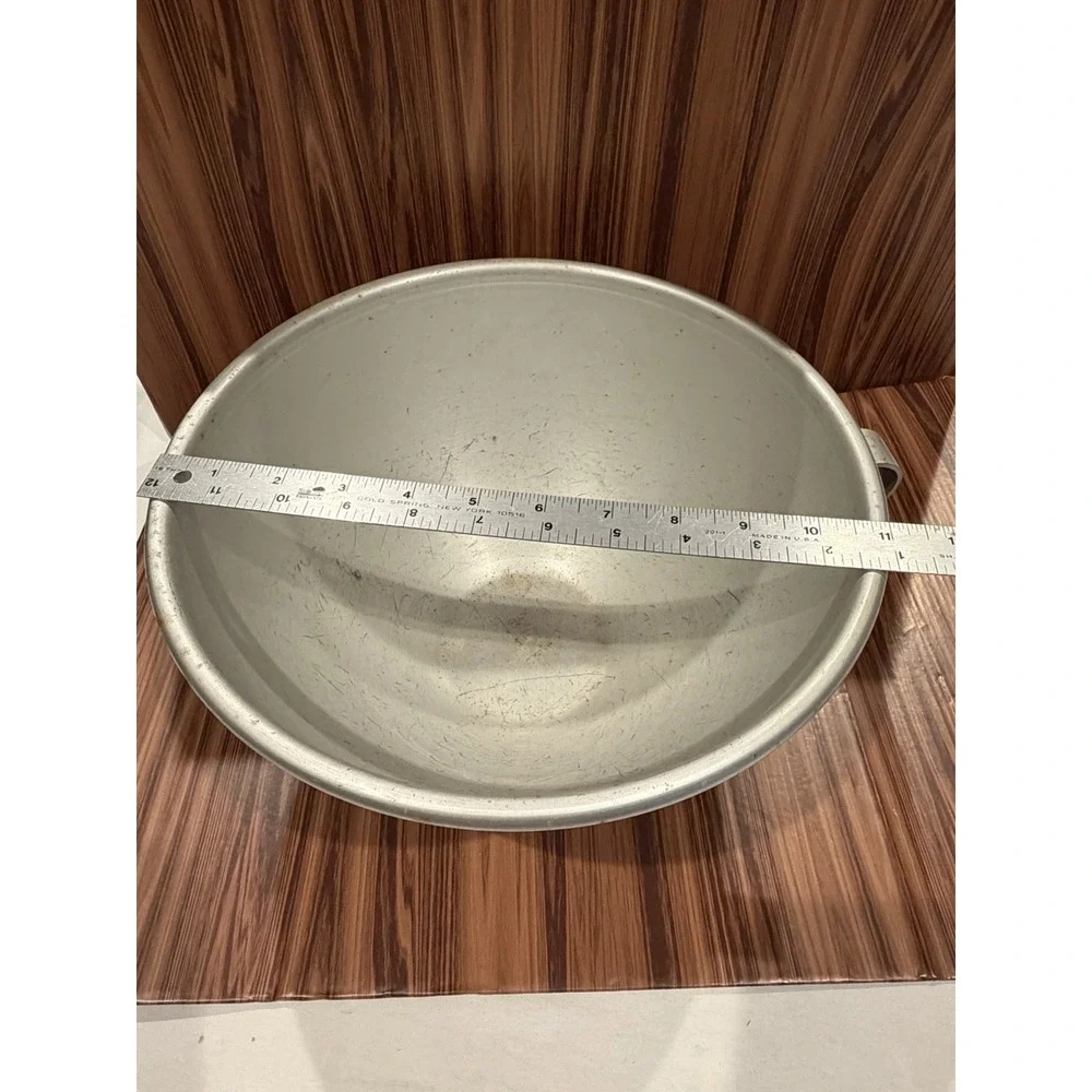 Vintage Wear-Ever No. 3376 Aluminum Mixing Bowl 11